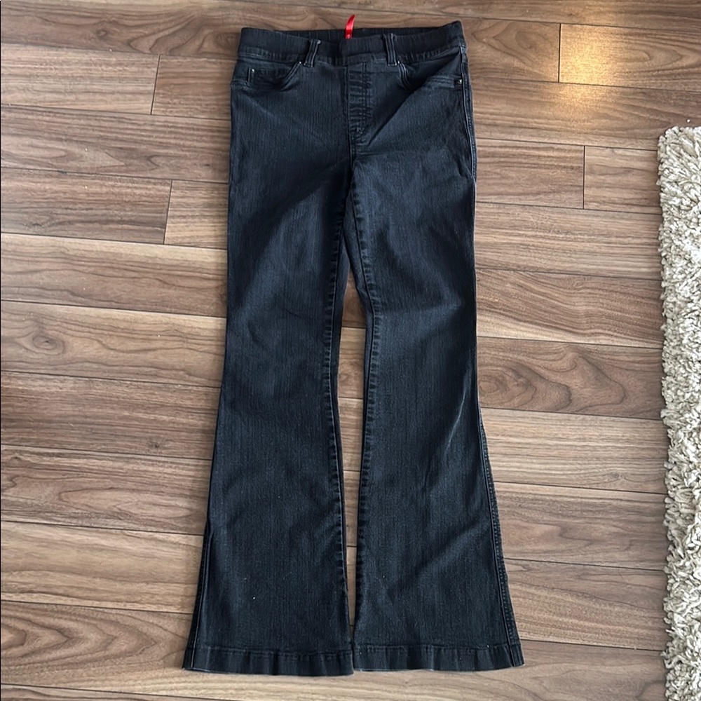 Spanx Black Flared Jeans